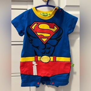Superman baby onesie. Size 80 (3-6 months)